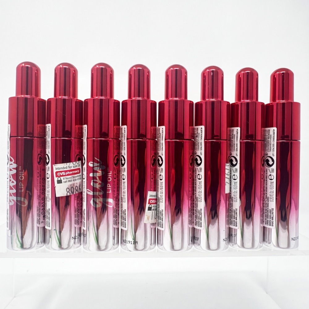 8 REVLON Kiss Glow Lip Oil Berry Brilliant #008
